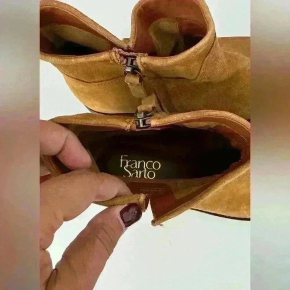NWOT Franco Sarto Suede boots size 8 - Picture 2 of 8